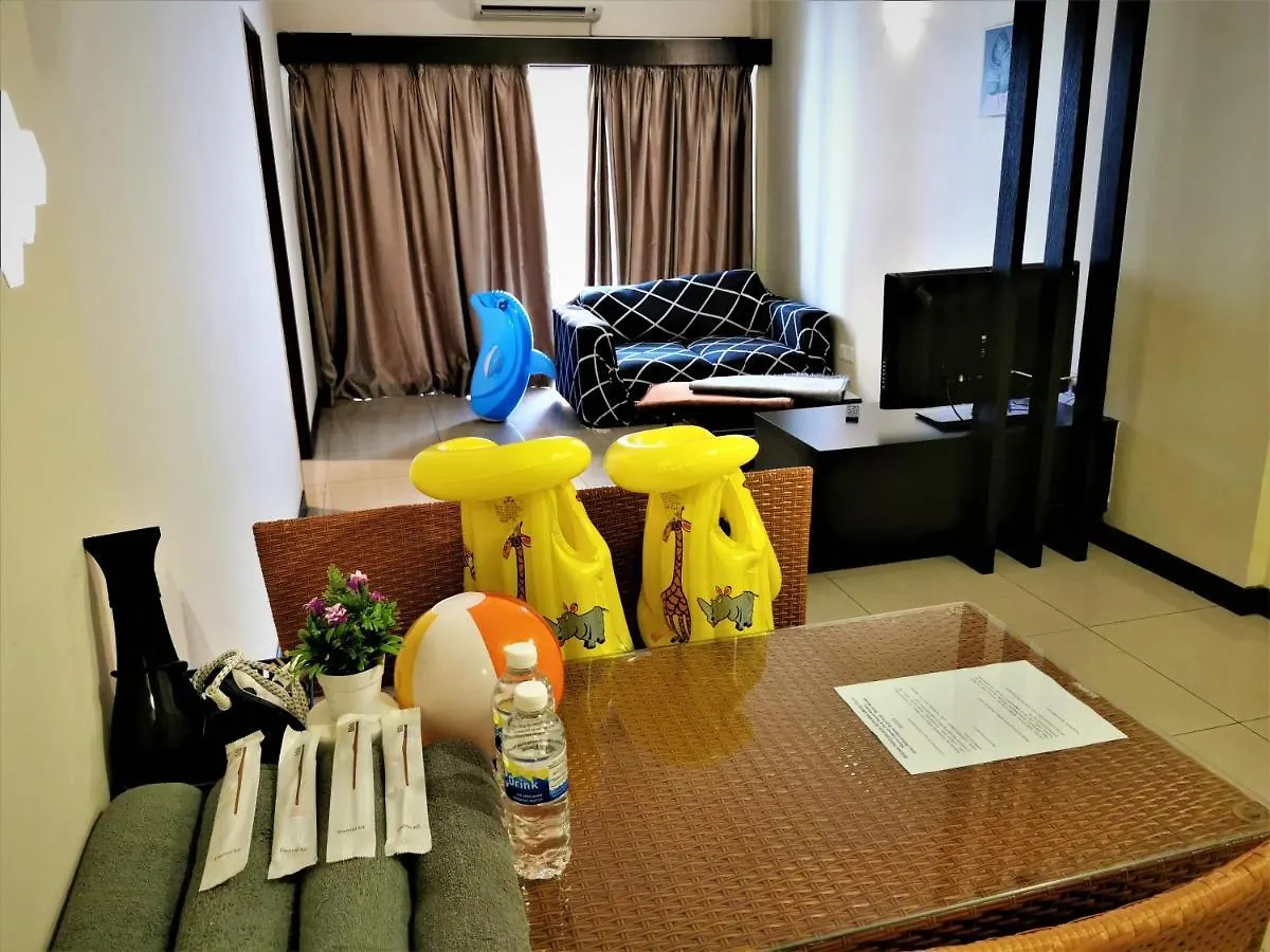 Апартаменты B - Lagoon Water Themepark Suite Melaka Town